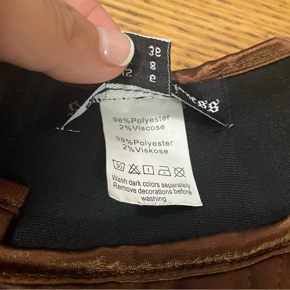 Brown Suede Lace-Up Vest - Picture 5 of 8